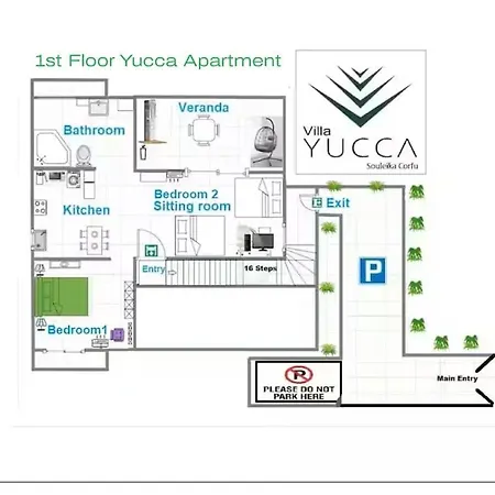 Lejlighed Yucca With Terrace View Starlink And Parking